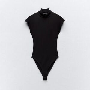 Zara Mockneck Bodysuit